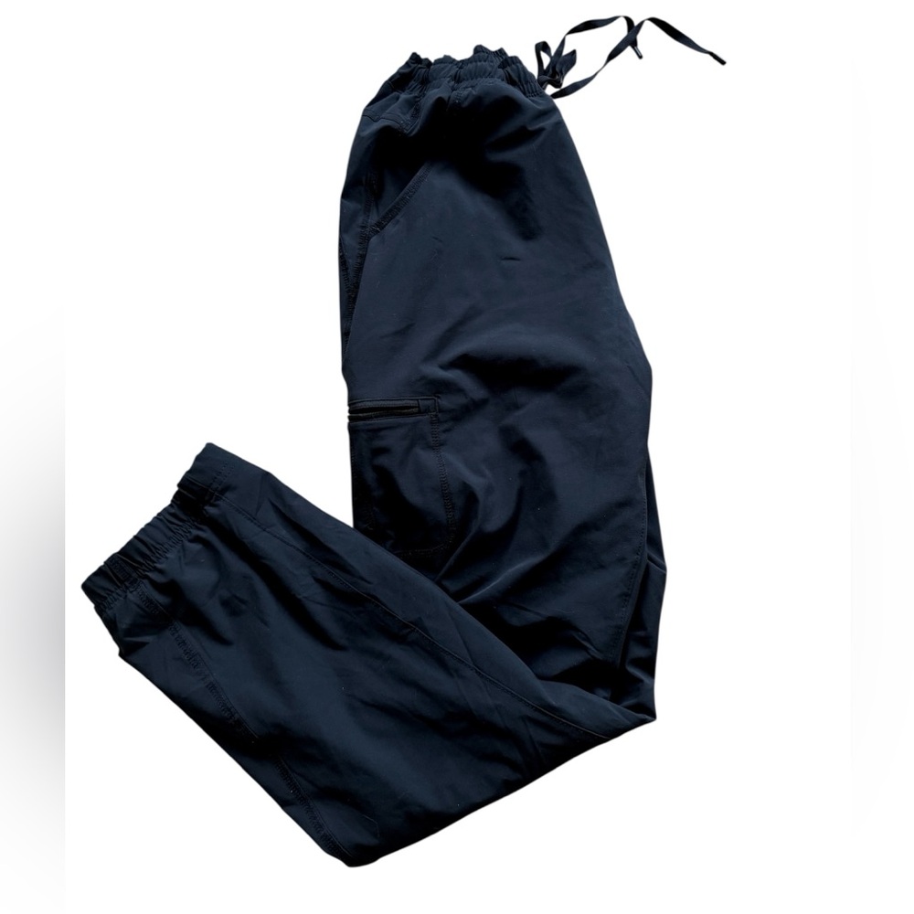 Eddie Bauer Fleece-Lined Black Jogger Pants Women’s Size 10 Warm Pockets